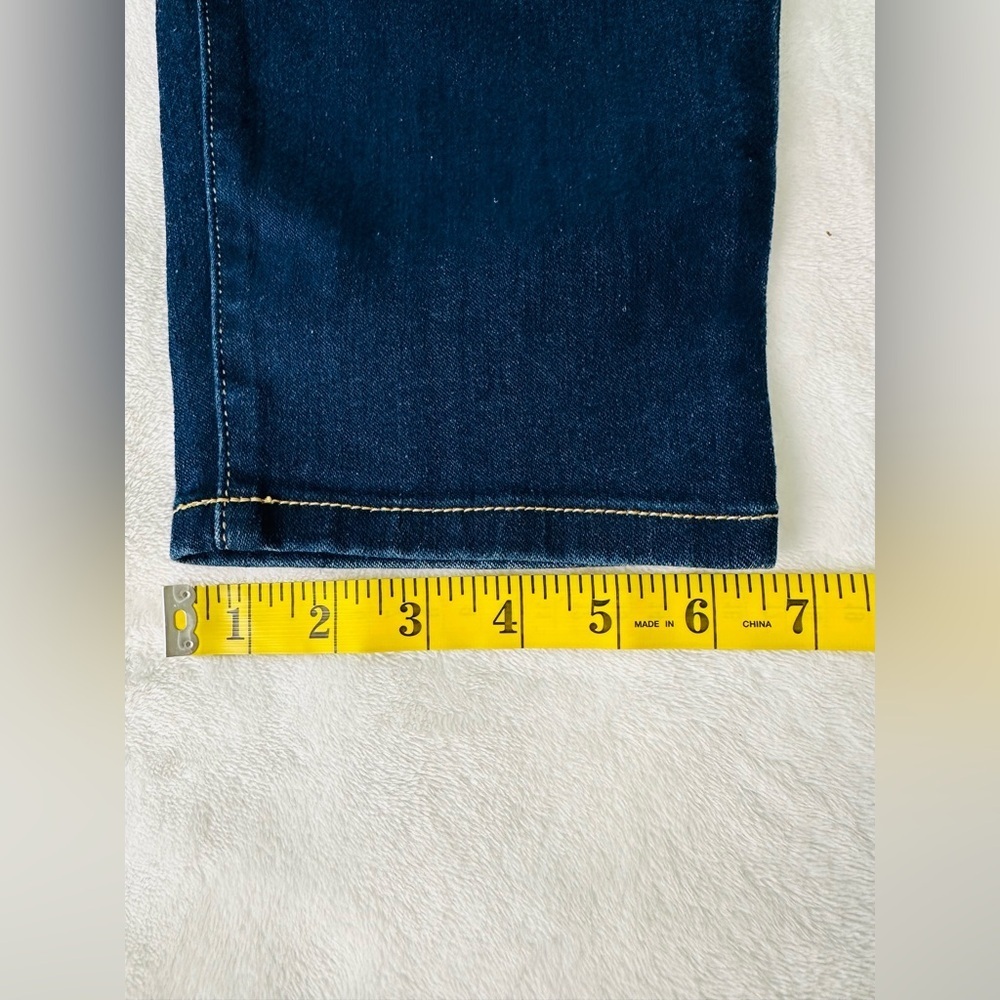 Michael Kors Selma Skinny Jeans In Dark Wash Blue Denim Size 16 - Picture 8 of 12